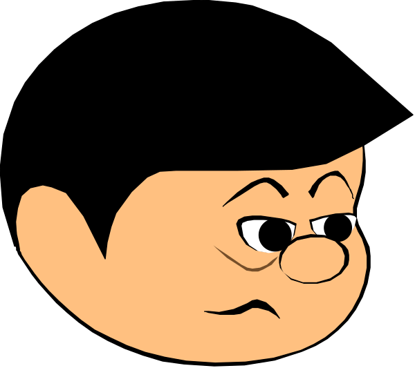 The image shows two cartoon characters with exaggerated facial expressions; both have a surprised look on their faces as if reacting to something unexpected. They appear to be in an indoor environment that could suggest a room, but no specific details about it can be discerned from this angle and resolution of the clip-art image provided.