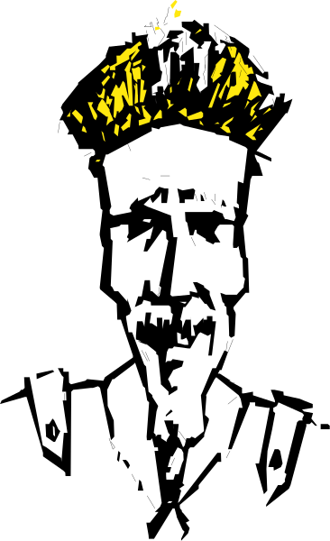 The image shows a black space with two distinct sections: on top, there is an object that appears to be yellowish-orange in color; below it, another section of darker gray tone dominates most of the frame.