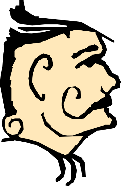 The black and white silhouette of a person's face with closed eyes is shown against an abstract background that has diagonal lines creating patterns across it.