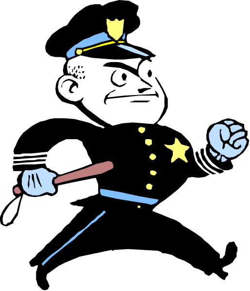 The image shows a cartoon of an animated character swinging at baseballs with two bats while standing on top of another bat that is also in motion; there's no text present within this small clip-art image, and it appears to be set against a black background without any additional context or setting.