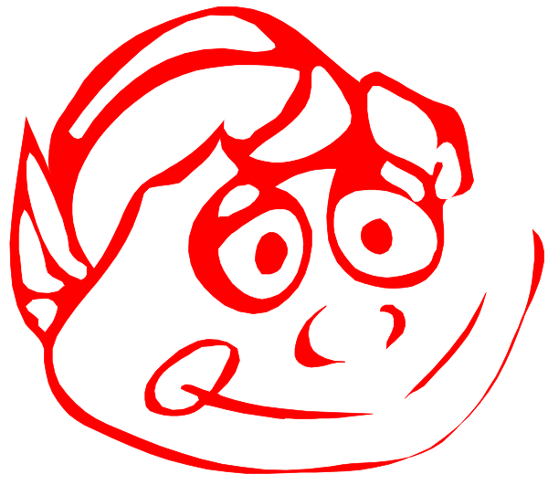 The image shows a red cartoon character with an exaggerated facial expression that appears to be crying out of sadness or frustration.