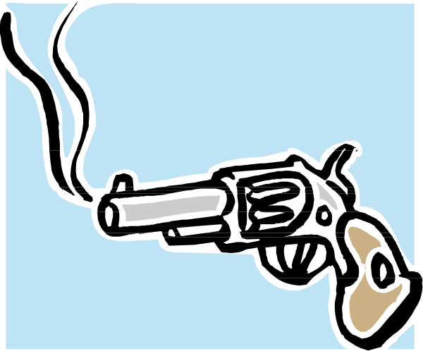 The image shows a cartoon of an animal with its head sticking out from behind what appears to be a window frame on a building facade.