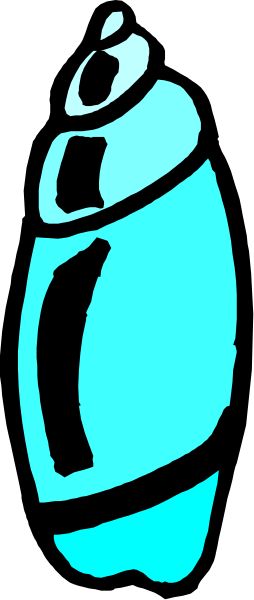 The image shows a blue penguin standing upright on its tail with flippers outstretched against an abstract background that appears to be grayish-brown in color.
