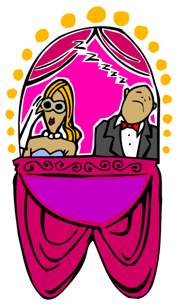 The illustration depicts a couple inside an oversized champagne flute with confetti around them; it's pink in color.