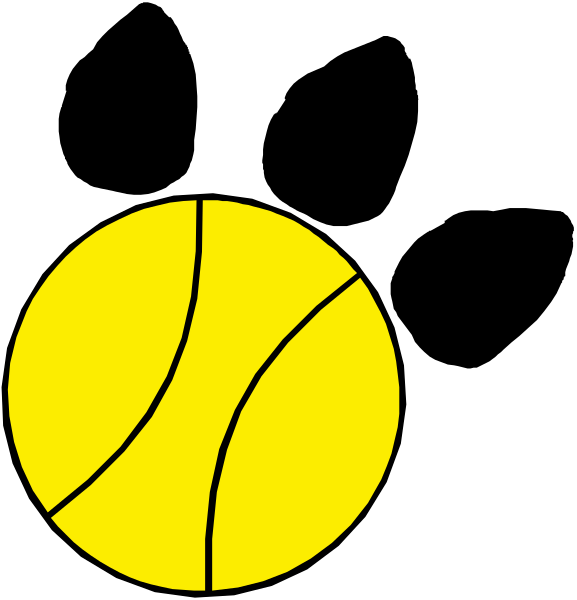 The image shows two black and white illustrations of a yellow volleyball with an orange circle around it on either side against different backgrounds: one is darker than the other to represent nighttime versus daylight, respectively.