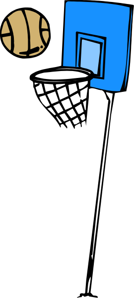 The image shows a blue object with an illustration of someone's hand holding it against a dark background; there is no text present in this clip-art image.