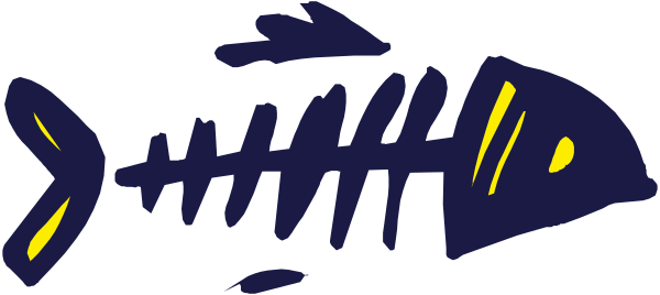 The image shows a black banner with white text that reads "GOD".