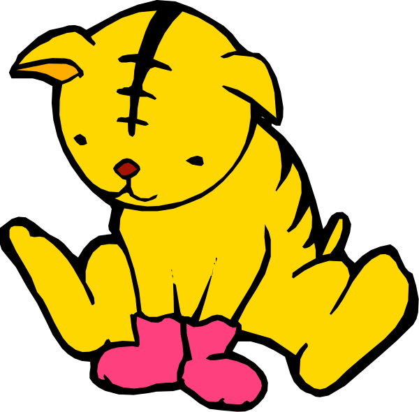The image shows a cartoon of an anthropomorphic cat with bandages on its head sitting next to another similar-looking character that appears to be lying down in front of it; both characters have exaggerated facial expressions and one is wearing pink shoes, suggesting playful or whimsical content typical for internet memes.