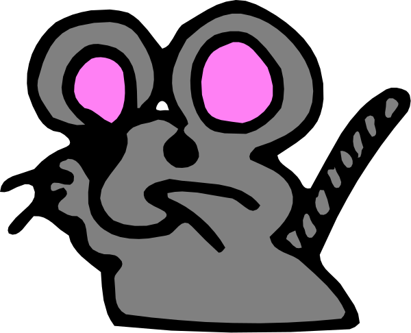 The image shows a black and white cartoon of an alien with pink eyes holding what appears to be a camera lens over its eye.