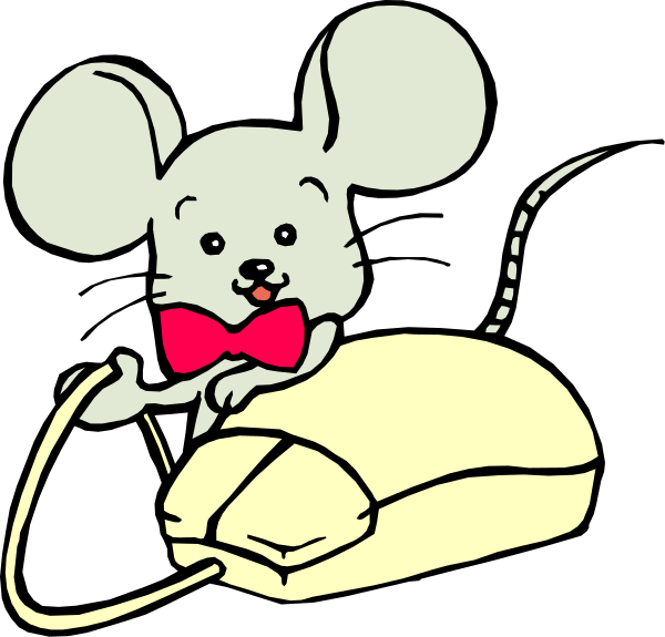 The image shows a cartoon of two mice with human characteristics: on top is an adult mouse wearing glasses sitting upright in what appears to be a chair; below it sits another smaller mouse that looks like a child, also dressed as humans and holding onto its parent's armrest for support while looking up at the camera. Both are depicted against a black background.