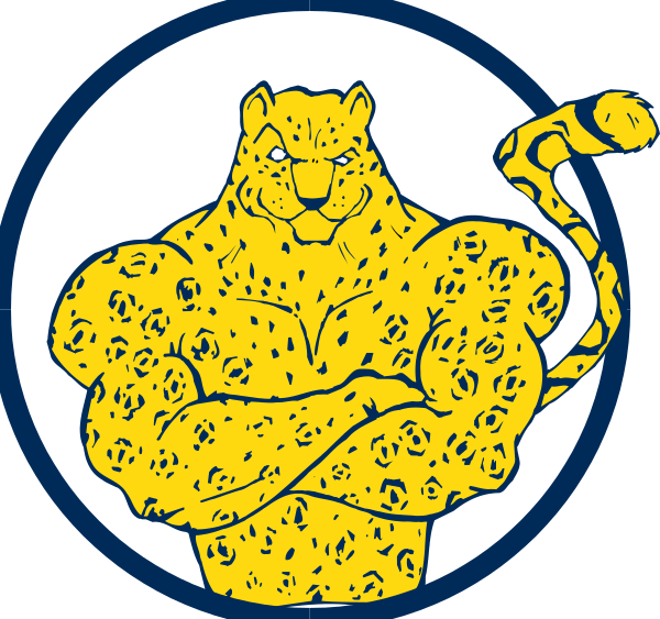 The image features a cartoon depiction of two tigers: on top is an anthropomorphic figure with human-like arms crossed in front of it; below that is another tiger facing forward but without any visible facial expression, both set against a black background and framed by what appears to be the logo or emblem for "TIGER" at either end.