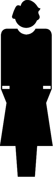 The image shows a gray background with two black rectangles on either side of what appears to be an abstract face-like shape in between them.