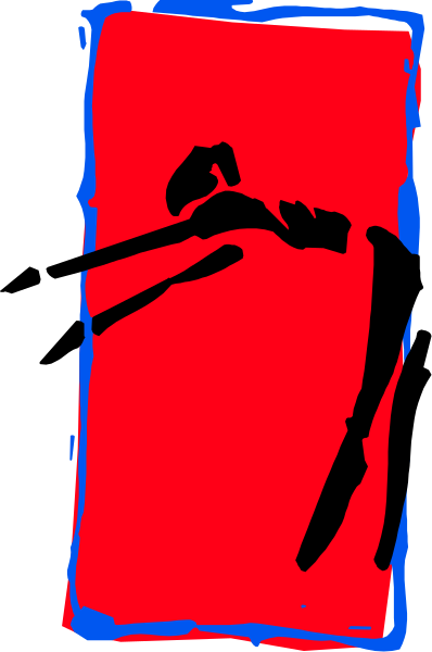 The image shows a red sign with white text that reads "SALE" on it against an indistinct background.