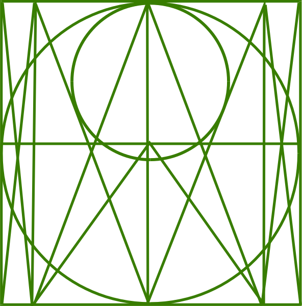 The image shows a black and white diagram of geometric shapes resembling an abstract representation of gears with lines connecting them in various patterns within circles that form concentric rings around each other on what appears to be a grid background, creating a sense of depth and complexity without any specific objects or actions depicted.