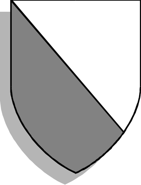 The image shows a shield with an emblem on it inside of another larger shield shape.