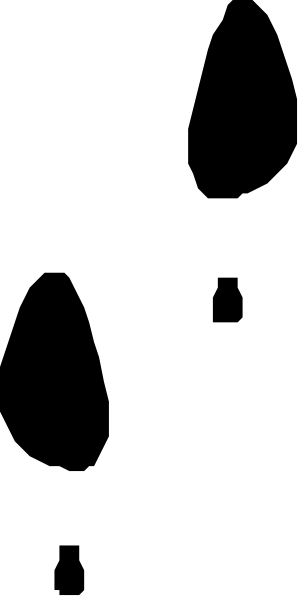 The image shows a black square with white text inside it on an otherwise gray background.