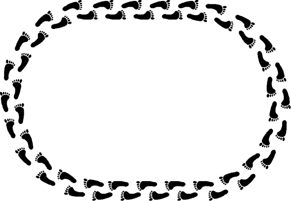 The image shows a black line with two white rectangles on either side of it against a gray background.