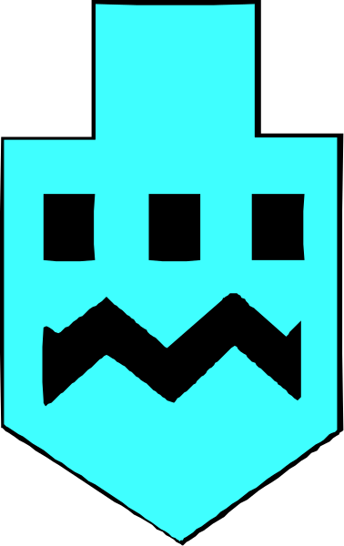 The image shows a pixelated character with an exaggeratedly large head wearing glasses, resembling Steve from Minecraft, set against a dark background that transitions to black at its edges.