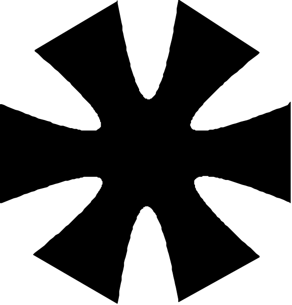 The image shows a simple black and white line drawing of three vertical bars with varying lengths from left to right against an empty background.