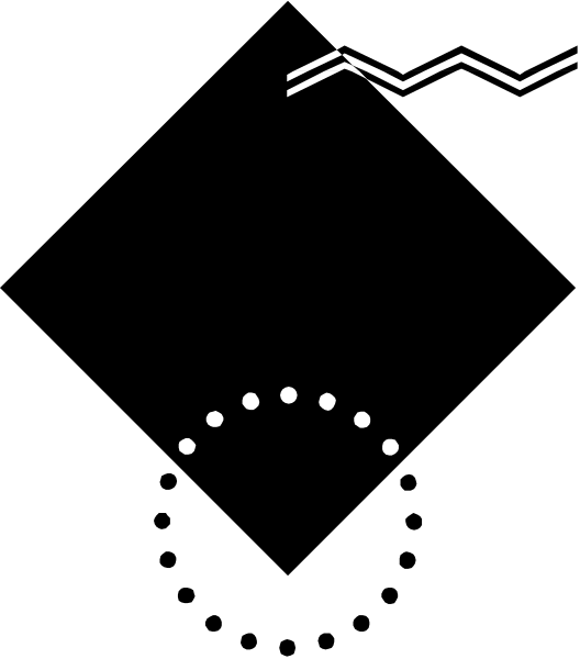 The image shows a black screen with white text that reads "1 2" at the bottom right corner of what appears to be an electronic device displaying this message on its screen. There is also some kind of iconography in shades of gray and blue, possibly representing buttons or menu options, located above the numbered sequence. The style suggests a user interface from a video game console or similar technology platform.