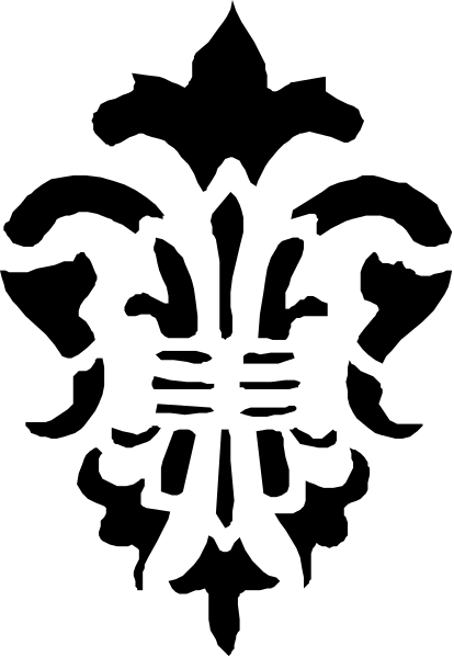 The image shows a black and white striped pattern with no distinguishable content within it.