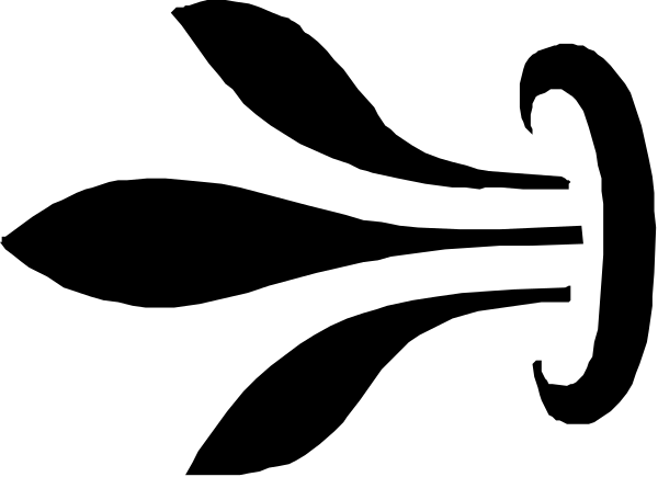 The image shows a black line with two rectangles on either side of it against a gray background.