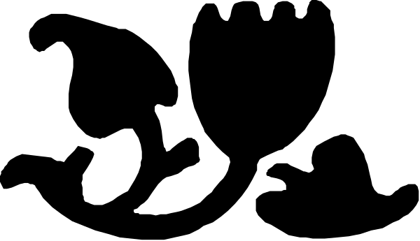 The image shows a black banner with white text that reads "Welcome to our new website."