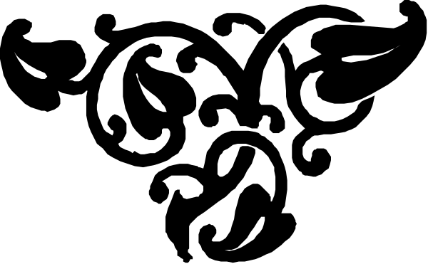 The black silhouette of a cat's face on an otherwise plain background with no other discernible features to identify its surroundings or any additional elements present in this clip-art image.
