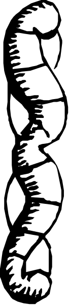 The image shows a black and white illustration of two feet walking on what appears to be sandy ground with footprints behind them in front of an abstract background that resembles water waves.