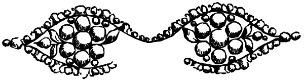The image shows a black and white illustration of an abstract pattern with various shapes that resemble stars against a dark background on what appears to be a banner-like structure at nighttime.