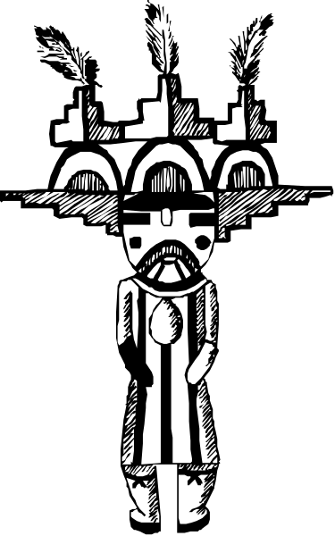 The black and white photo shows a cartoon character with an exaggeratedly large head standing next to another smaller figure that appears to be in distress; both characters have distinct facial features such as eyes, nose, mouths, eyebrows, hair, ears, hands holding objects like cups or bottles, legs supporting them.