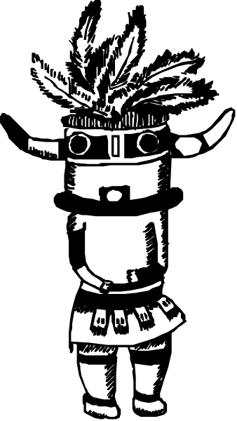 The image shows a black and white photo of an animated robot with its arms raised high against a dark background.