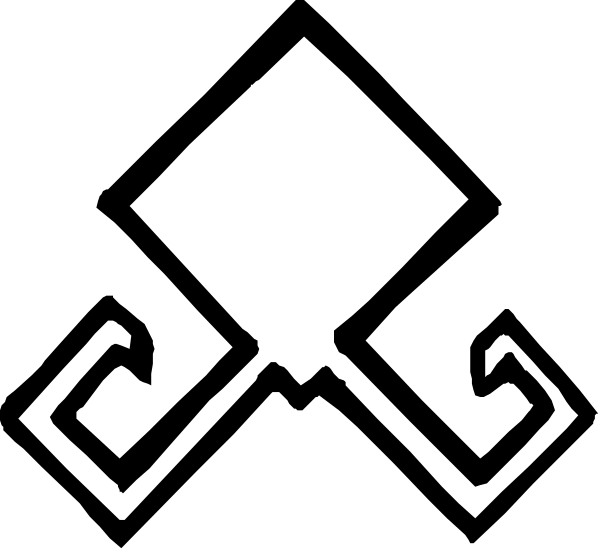 The black and white logo of a company that sells diamond rings with various designs on them.