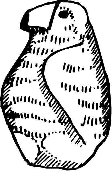 The black and white illustration shows a bird with its wings spread out inside an open book that is lying on top of another closed book.