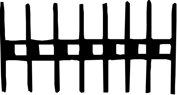 The image shows a black keyboard with white keys on it against a gray background.