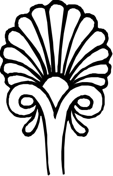 The image shows a black and white tribal design with an eagle's head at its center on what appears to be fabric material.