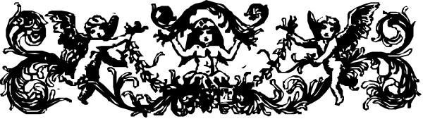 The image shows a black and white strip with various patterns that include abstract shapes resembling faces, hands, and possibly other figures in different styles of design; it's difficult to discern specific details due to its small size and low resolution.