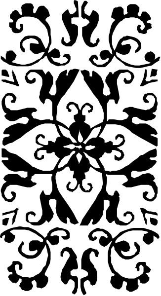 The image shows a black and white striped pattern with an arrow pointing upwards on it.