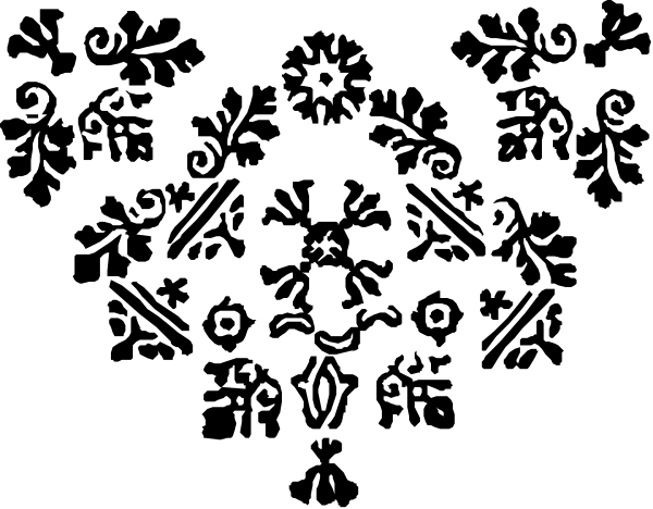 The black and white photo shows a blurry scene with indistinct shapes that could be interpreted as various elements such as buildings, trees, stars in night sky, but it's too dark to discern specific details clearly.