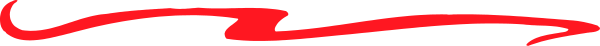 The image shows a red line drawn on an otherwise plain background with no discernible content within it.
