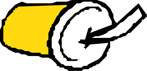 The image shows a roll of toilet paper with an illustration on it that appears to be a cartoon character wielding what looks like a sword-like object in one hand while holding up another item resembling a scroll, possibly representing knowledge or information, and is set against the backdrop of a simple gray background.