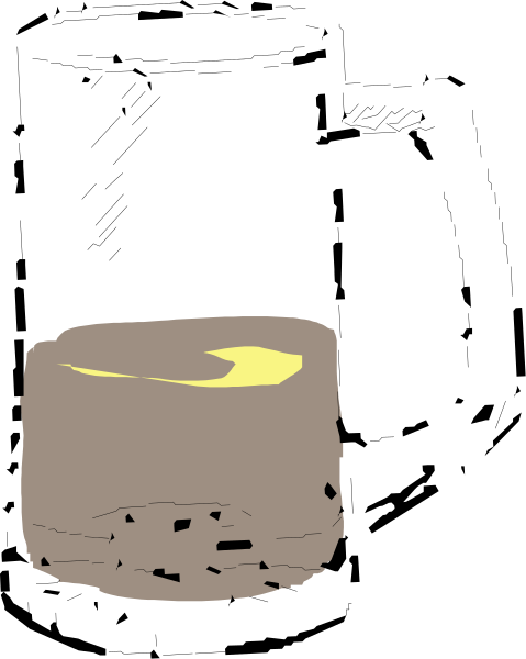 The image shows a candle with a wick on top against a dark background.