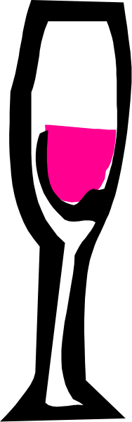 The image shows a pink heart shape on top of two black rectangles with white stripes between them against a gray background.