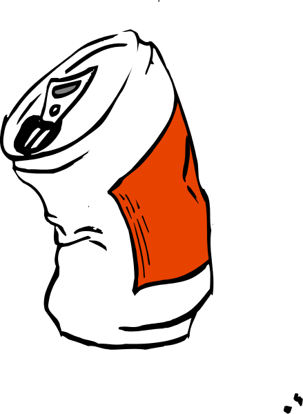 The image shows a black silhouette of an object with red detailing on it against a white background.