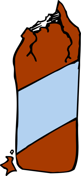 The image shows a fire hydrant with an open top next to what appears to be water on its side.