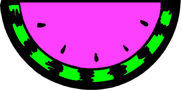 The image shows a pink circle with green dots inside it against a black background.