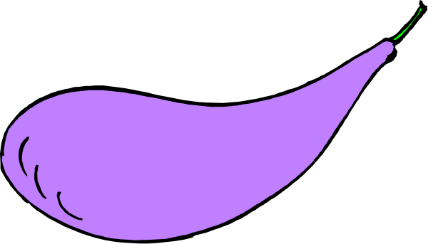 The image shows a purple chili pepper with two green peppers on either side of it against a black background.