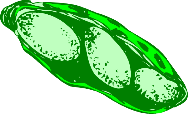 The image shows a green blob with two smaller blobs on top of it against a black background.