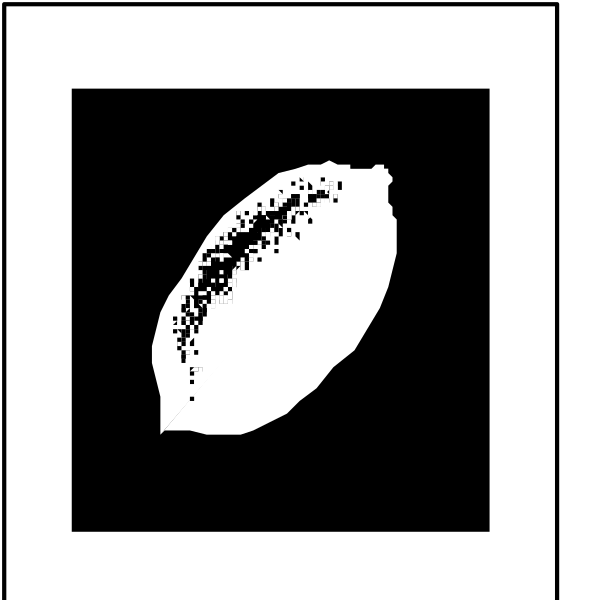 The black and white logo features a leaf with an acorn on it inside of a square frame next to another similar image in color within its own circle-shaped border.