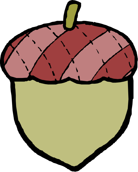 The image shows a cartoon of an apple with a stem on top placed inside what appears to be a pie crust shell.